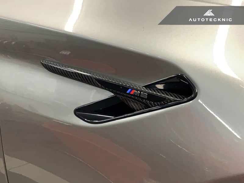 AutoTecknic Carbon Fiber Fender Trim Set - BMW F90 M5