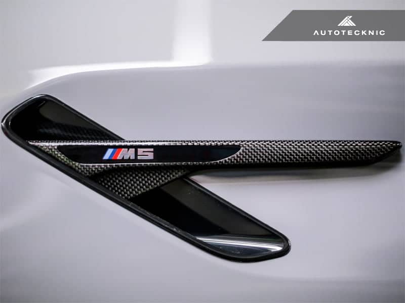 AutoTecknic Carbon Fiber Fender Trim Set - BMW F90 M5