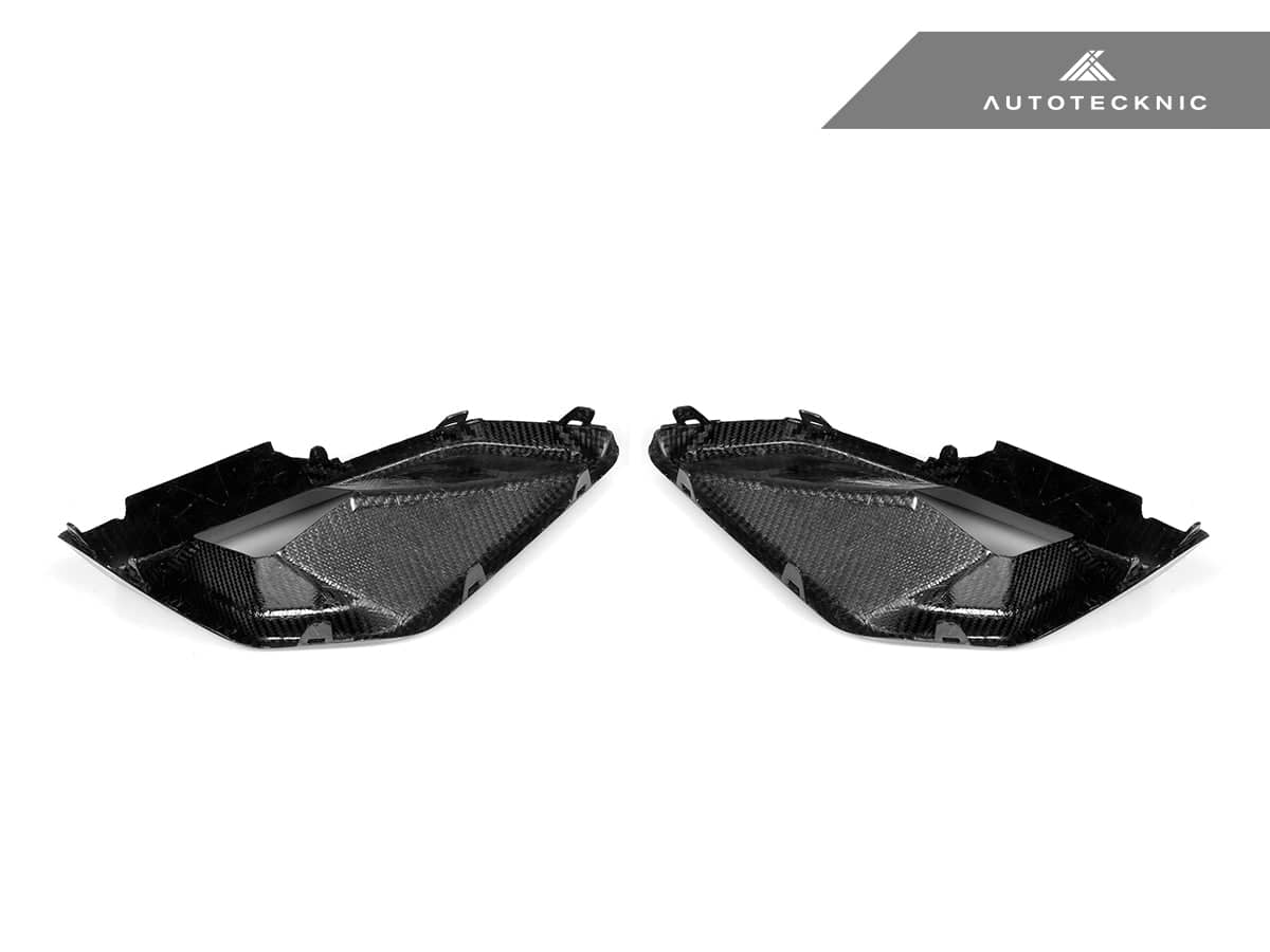 AutoTecknic Carbon Fiber Front Bumper Air Vent Set - BMW G05 X5 M-Sport LCI