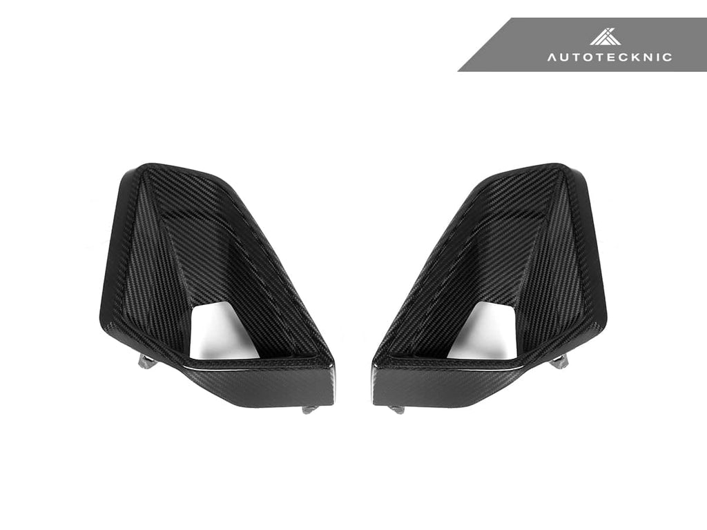 AutoTecknic Carbon Fiber Front Bumper Air Vent Set - BMW G05 X5 M-Sport LCI