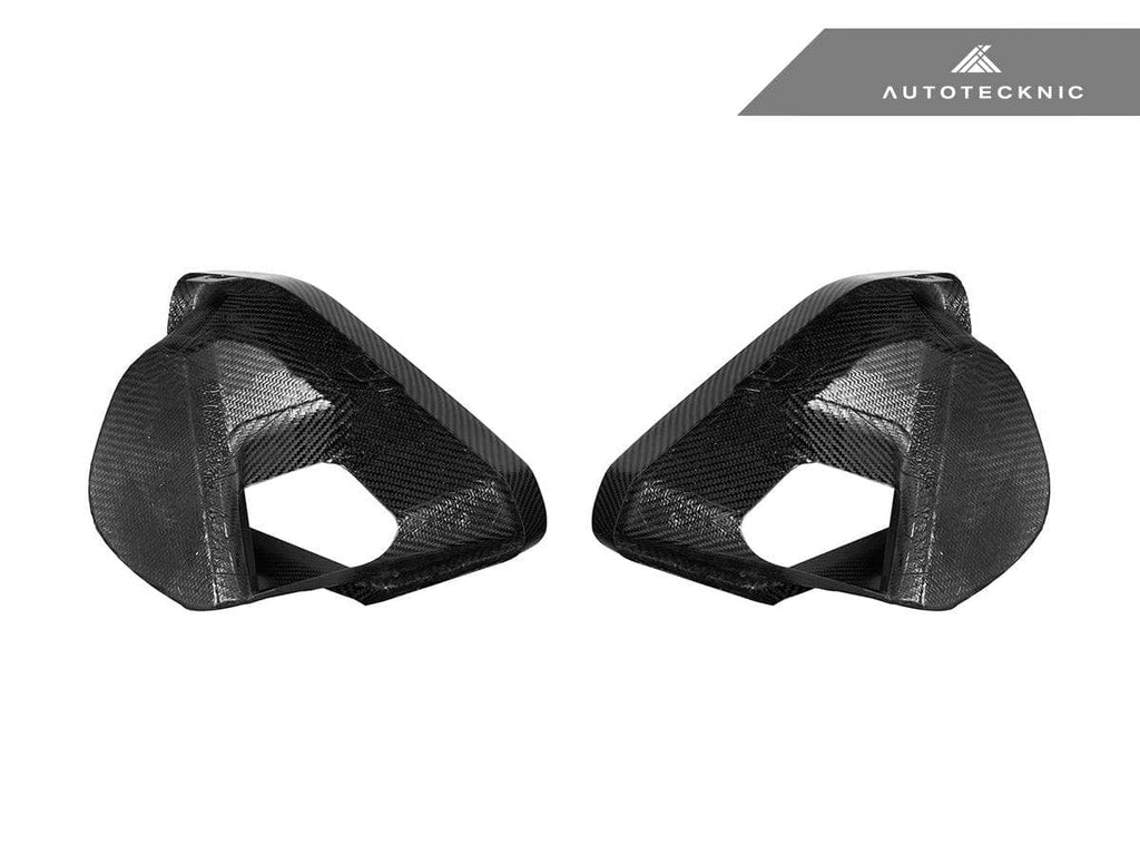 AutoTecknic Carbon Fiber Front Bumper Air Vent Set - BMW G06 X6 M-Sport LCI