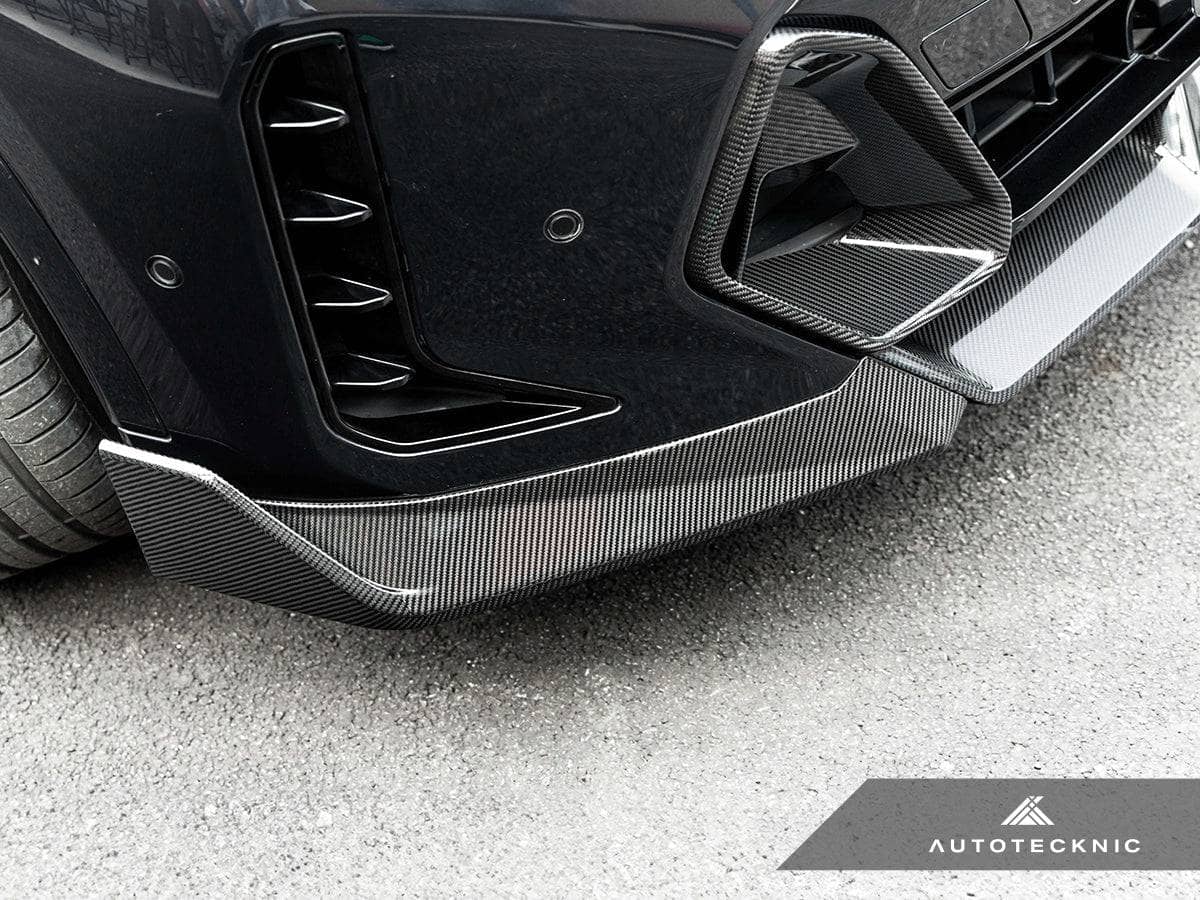 AutoTecknic Carbon Fiber Front Bumper Air Vent Set - BMW G06 X6 M-Sport LCI