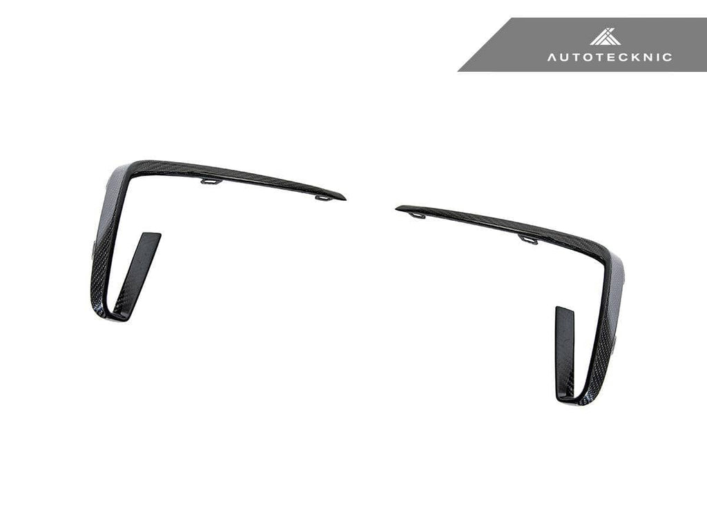 AutoTecknic Carbon Fiber Front Bumper Trim Set - BMW G01 X3 | G02 X4 M40I Pre-LCI