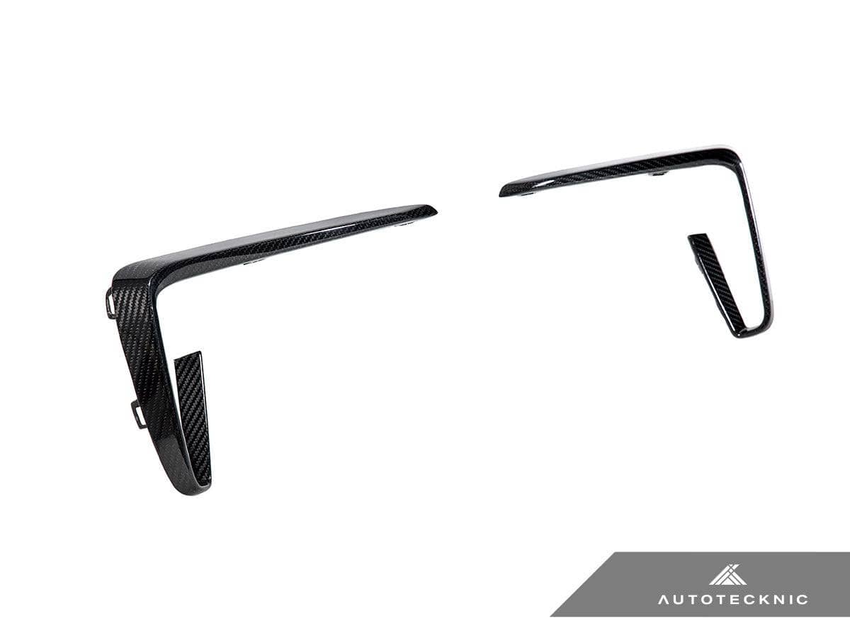 AutoTecknic Carbon Fiber Front Bumper Trim Set - BMW G01 X3 | G02 X4 M40I Pre-LCI