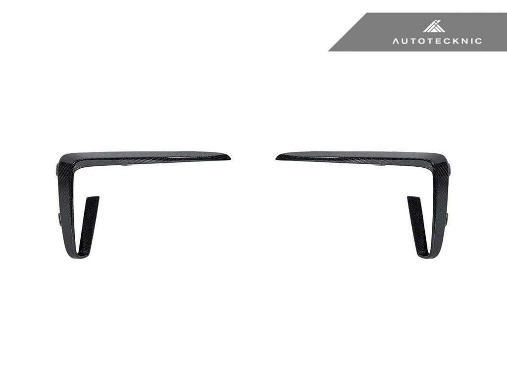 AutoTecknic Carbon Fiber Front Bumper Trim Set - BMW G01 X3 | G02 X4 M40I Pre-LCI