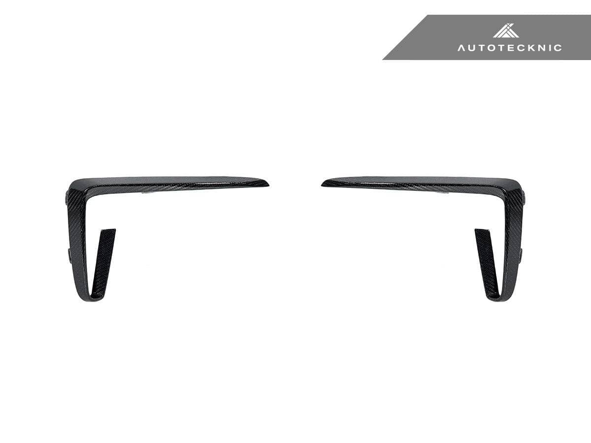 AutoTecknic Carbon Fiber Front Bumper Trim Set - BMW G01 X3 | G02 X4 M40I Pre-LCI