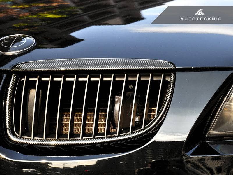 AutoTecknic Carbon Fiber Front Grille Set - BMW E90 Sedan | E91 Wagon | 3-Series