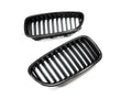 AutoTecknic Carbon Fiber Front Grille Set - BMW F10 Sedan | F11 Wagon | 5-Series