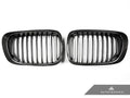 AutoTecknic Carbon Fiber Front Grille Set - BMW E46 3-Series Coupe Pre-Facelift | M3