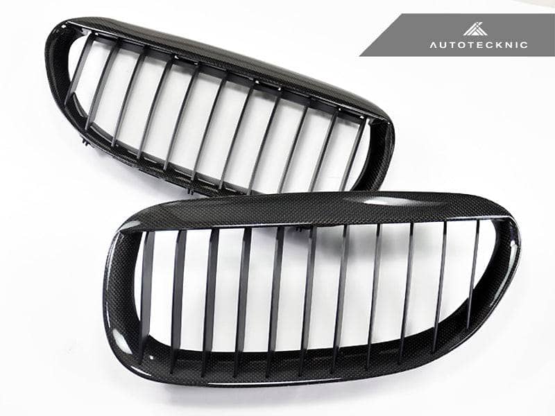 AutoTecknic Carbon Fiber Front Grille Set - BMW E63/ E64 6-Series & M6