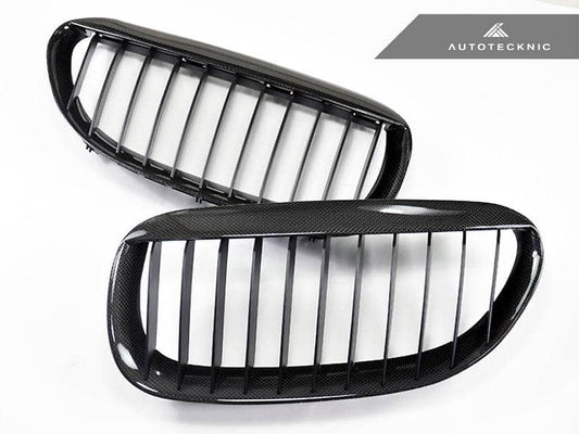 AutoTecknic Carbon Fiber Front Grille Set - BMW E63/ E64 6-Series & M6