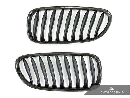 AutoTecknic Carbon Fiber Front Grille Set - E85 Z4 / Z4M
