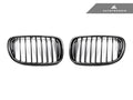 AutoTecknic Carbon Fiber Front Grille Set - BMW G11/ G12 7-Series Pre-LCI (16-19)