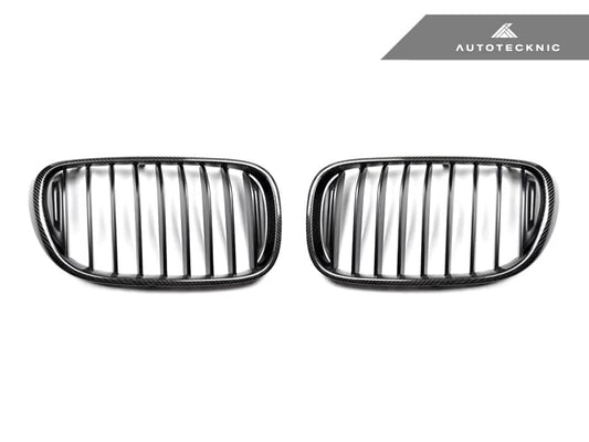AutoTecknic Carbon Fiber Front Grille Set - BMW G11/ G12 7-Series Pre-LCI (16-19)