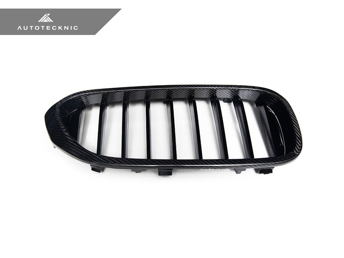 AutoTecknic Carbon Fiber Front Grille Set - BMW G30 5-Series Pre-LCI