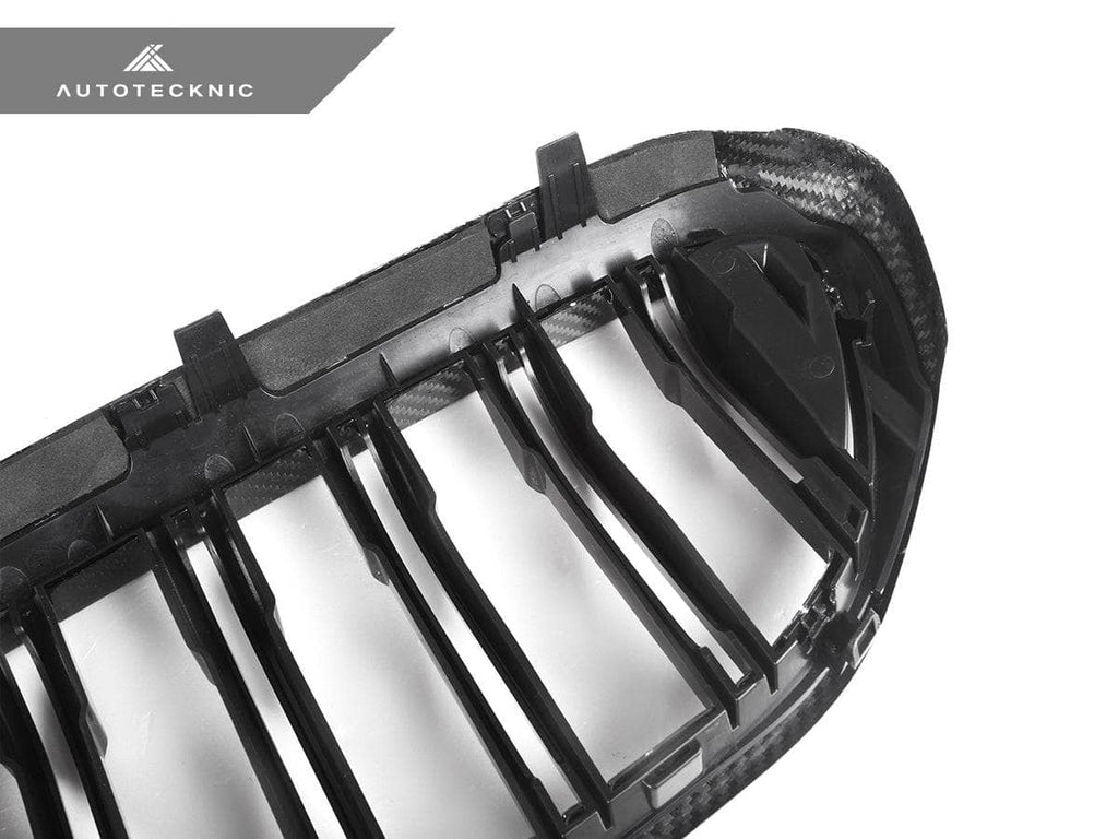 AutoTecknic Carbon Fiber Front Grille Set - BMW G30 5-Series Pre-LCI
