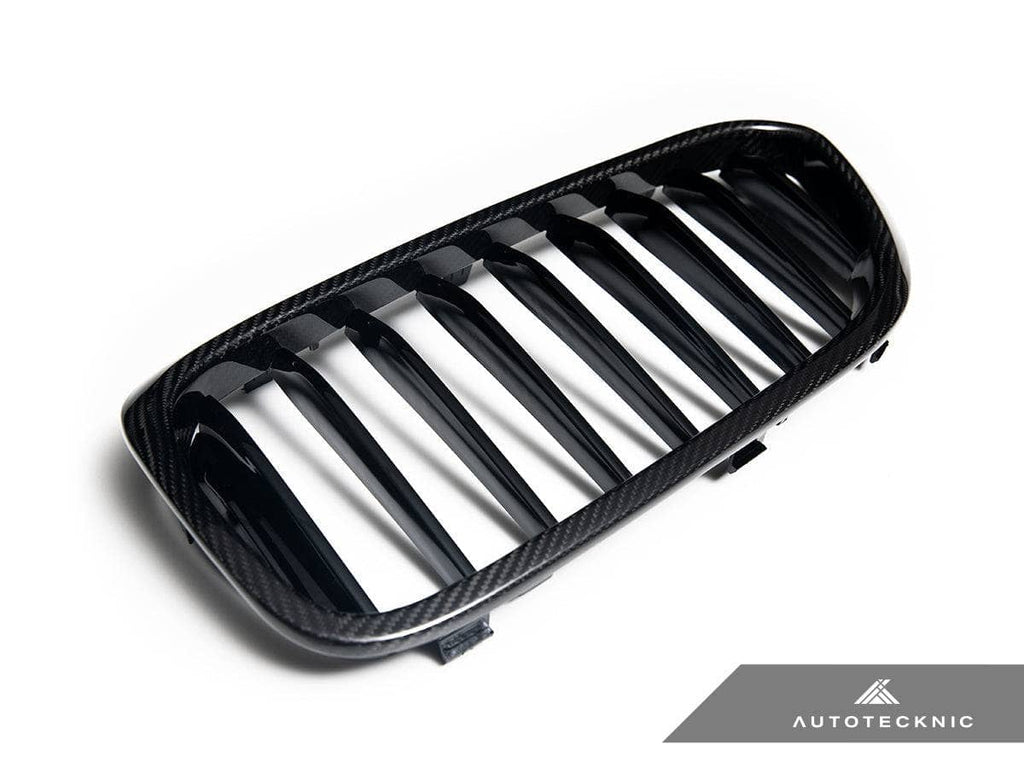 AutoTecknic Carbon Fiber Front Grille Set - BMW G30 5-Series Pre-LCI