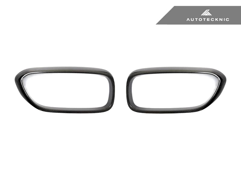 AutoTecknic Carbon Fiber Front Grille Surround Set - BMW F90 M5
