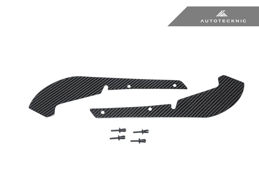 AutoTecknic Carbon Fiber Front Splash Guards - BMW F80 M3 | F82/ F83 M4