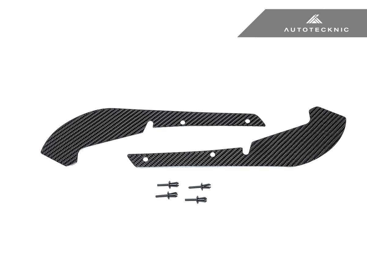 AutoTecknic Carbon Fiber Front Splash Guards - BMW F80 M3 | F82/ F83 M4