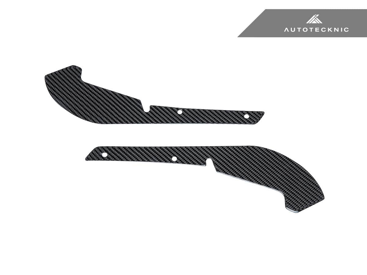 AutoTecknic Carbon Fiber Front Splash Guards - BMW F80 M3 | F82/ F83 M4