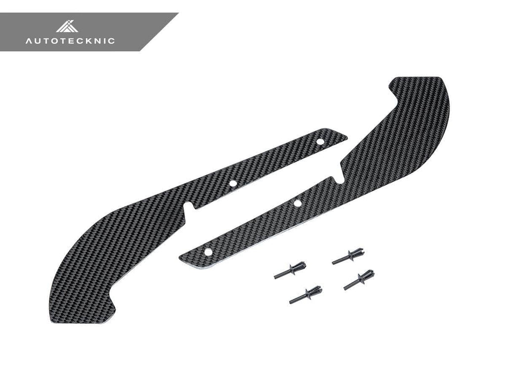 AutoTecknic Carbon Fiber Front Splash Guards - BMW F80 M3 | F82/ F83 M4