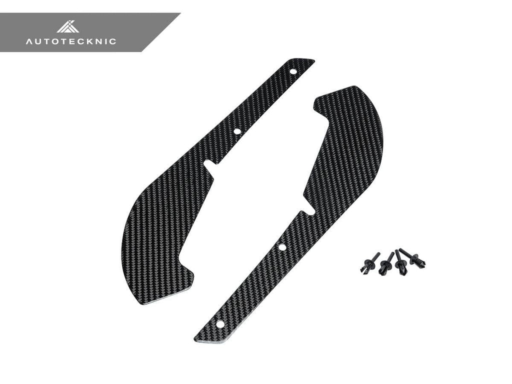 AutoTecknic Carbon Fiber Front Splash Guards - BMW F80 M3 | F82/ F83 M4