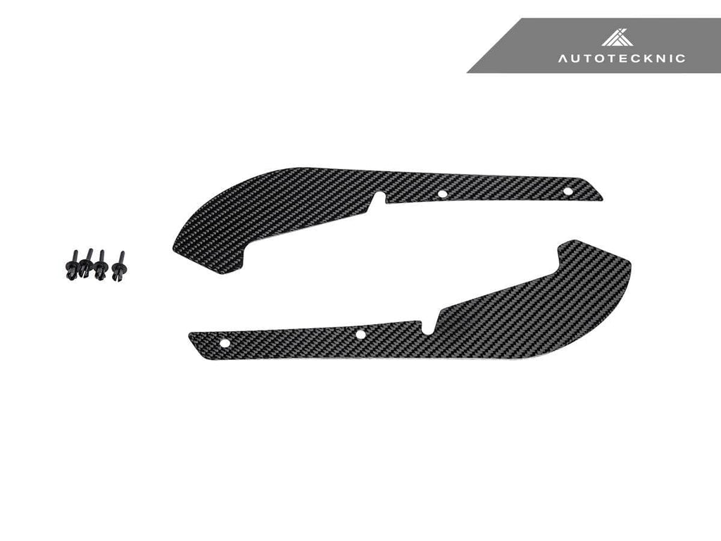 AutoTecknic Carbon Fiber Front Splash Guards - BMW F80 M3 | F82/ F83 M4
