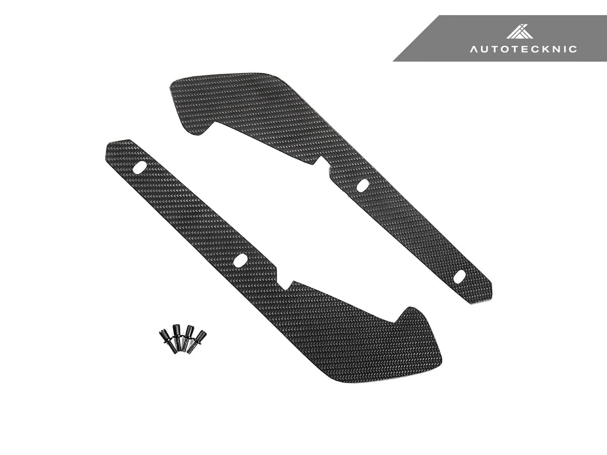 AutoTecknic Carbon Fiber Front Splash Guards - BMW G87 M2