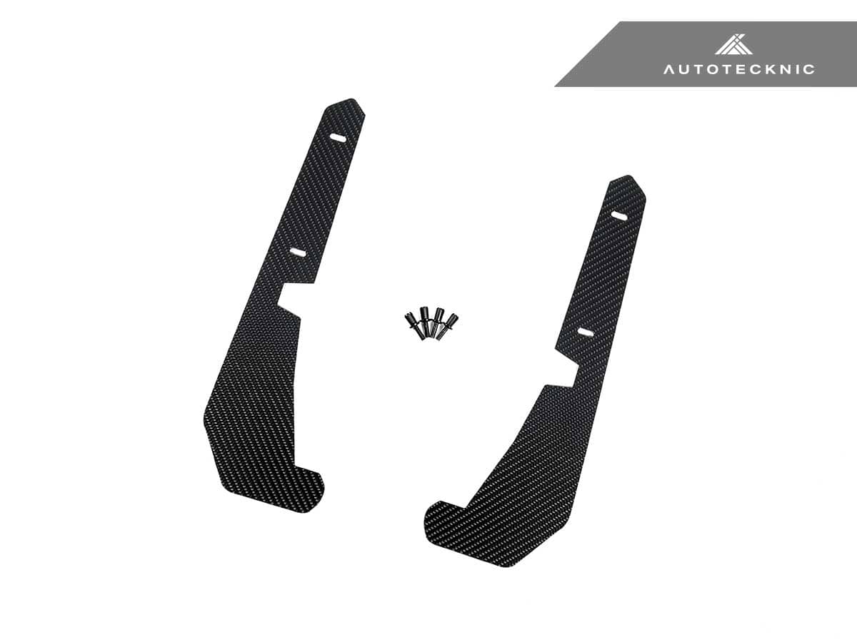 AutoTecknic Carbon Fiber Front Splash Guards - BMW G90/ G99 M5