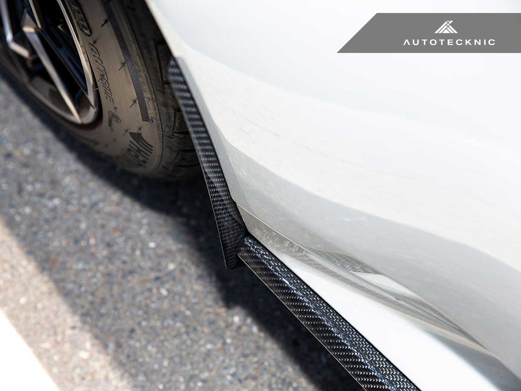 AutoTecknic Carbon Fiber Front Splash Guards - BMW G90/ G99 M5