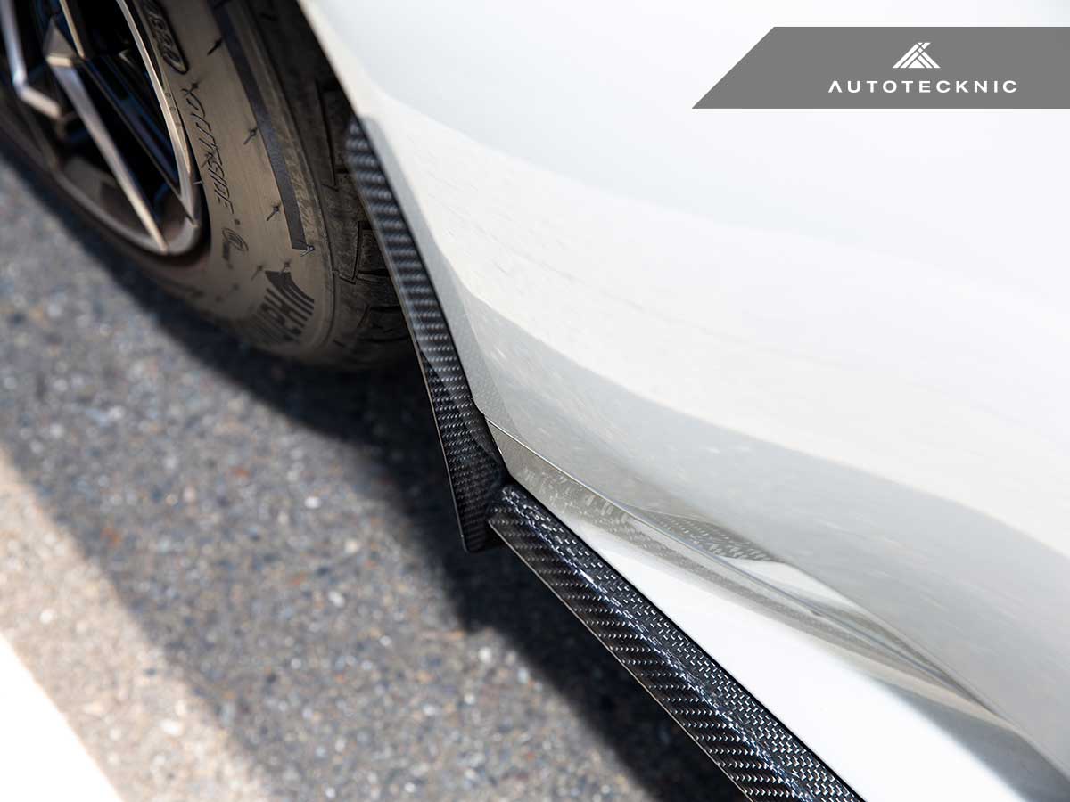 AutoTecknic Carbon Fiber Front Splash Guards - BMW G90/ G99 M5