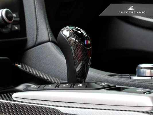 AutoTecknic Carbon Fiber Gear Selector Cover - BMW F87 M2 | M2 Competition