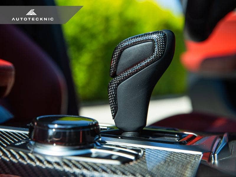 AutoTecknic Carbon Fiber Gear Selector Side Covers - BMW F90 M5