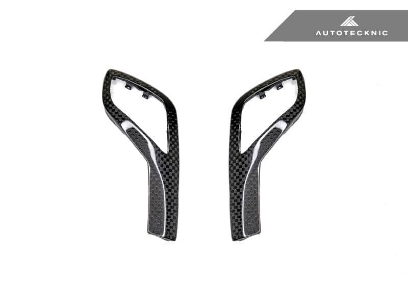 AutoTecknic Carbon Fiber Gear Selector Side Trims - BMW F40 1-Series | F44 2-Series Gran Coupe