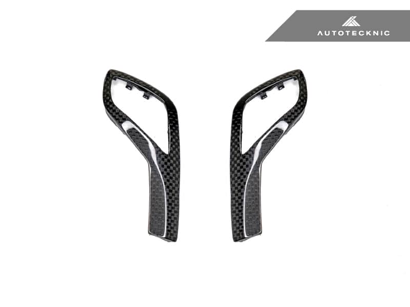 AutoTecknic Carbon Fiber Gear Selector Side Trims - BMW G05 X5 | G06 X6 | G07 X7