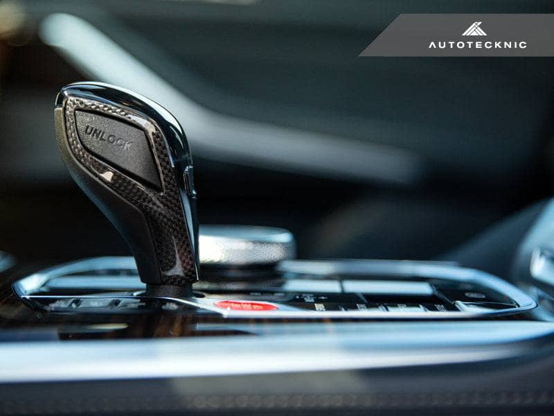 AutoTecknic Carbon Fiber Gear Selector Side Trims - BMW G20 3-Series