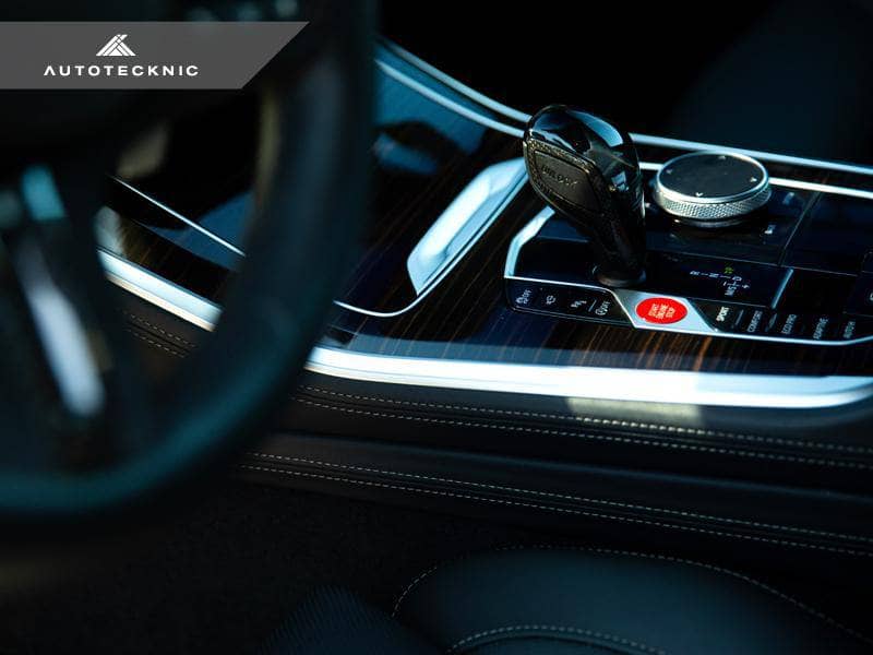 AutoTecknic Carbon Fiber Gear Selector Side Trims - BMW G42 2-Series Coupe