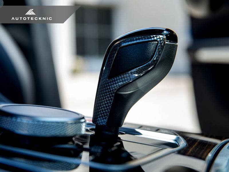 AutoTecknic Carbon Fiber Gear Selector Side Trims - BMW G42 2-Series Coupe