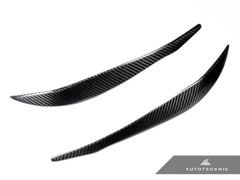 AutoTecknic Carbon Fiber Headlight Trim Set - BMW F30 3-Series Sedan | F31 3-Series Wagon
