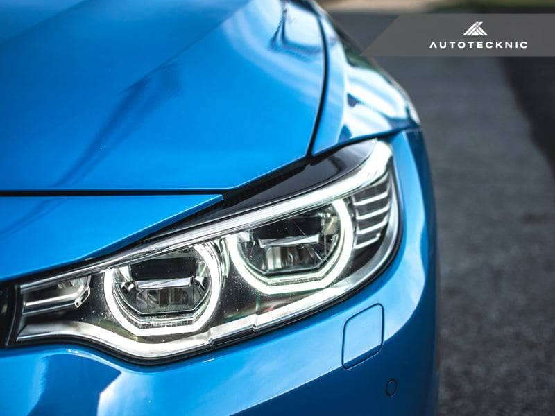 AutoTecknic Carbon Fiber Headlight Trim Set - BMW F80 M3 | F82/ F83 M4