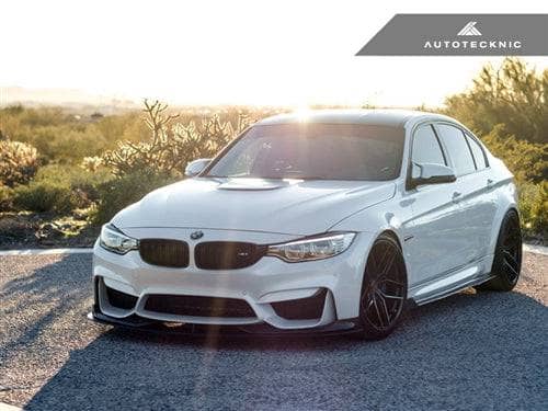 AutoTecknic Carbon Fiber Headlight Trim Set - BMW F80 M3 | F82/ F83 M4