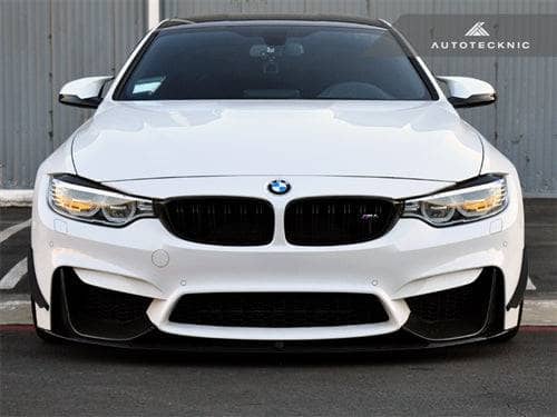 AutoTecknic Carbon Fiber Headlight Trim Set - BMW F80 M3 | F82/ F83 M4