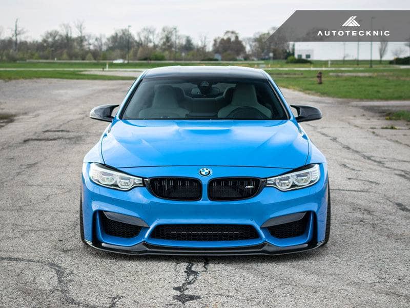 AutoTecknic Carbon Fiber Headlight Trim Set - BMW F80 M3 | F82/ F83 M4