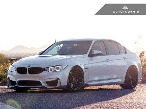 AutoTecknic Carbon Fiber Headlight Trim Set - BMW F80 M3 | F82/ F83 M4