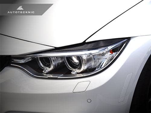 AutoTecknic Carbon Fiber Headlight Trim Set - BMW F80 M3 | F82/ F83 M4