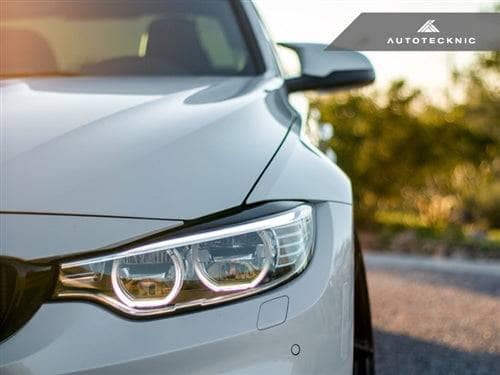 AutoTecknic Carbon Fiber Headlight Trim Set - BMW F80 M3 | F82/ F83 M4
