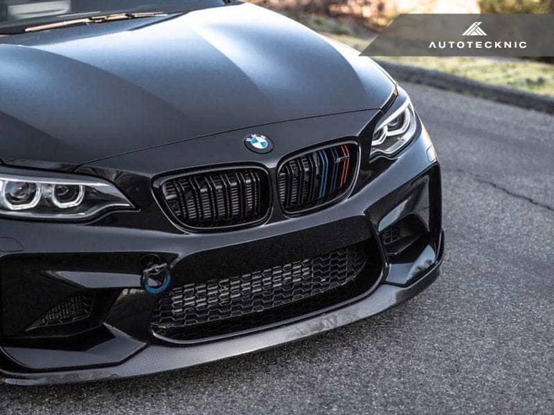 AutoTecknic Carbon Fiber Headlight Trim Set - BMW F87 M2 | M2 Competition | F22 2-Series