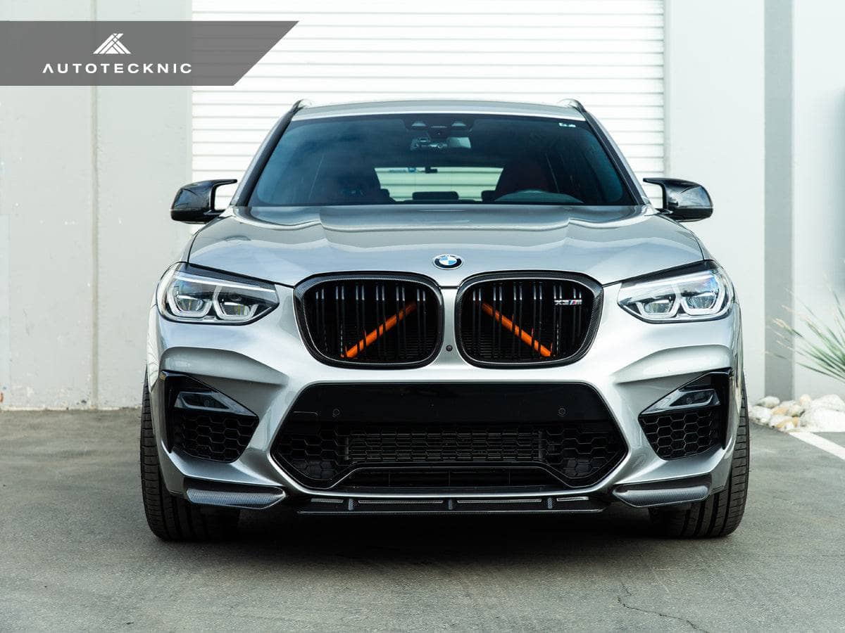AutoTecknic Carbon Fiber Headlight Trim Set - BMW F97 X3M / F98 X4M