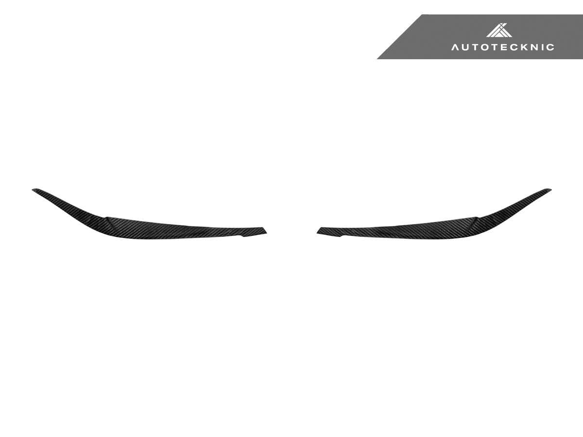 AutoTecknic Carbon Fiber Headlight Trim Set - BMW G01 X3 / G02 X4